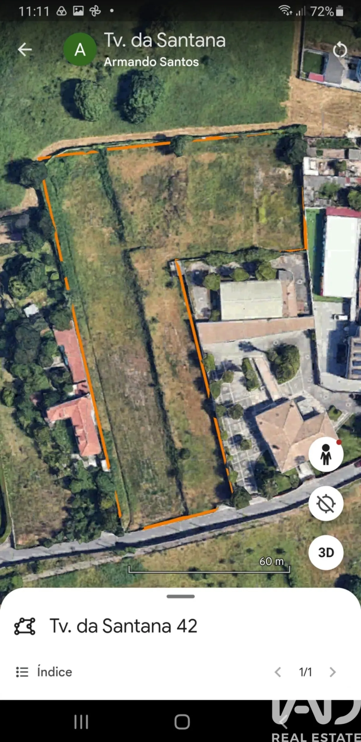 Terreno urbano de 8300 m² em Leça do Balio
