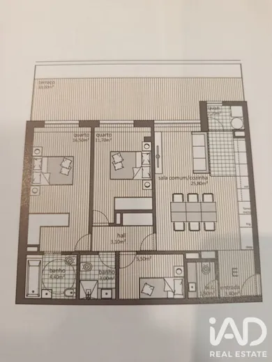 Apartamento em Águas Santas