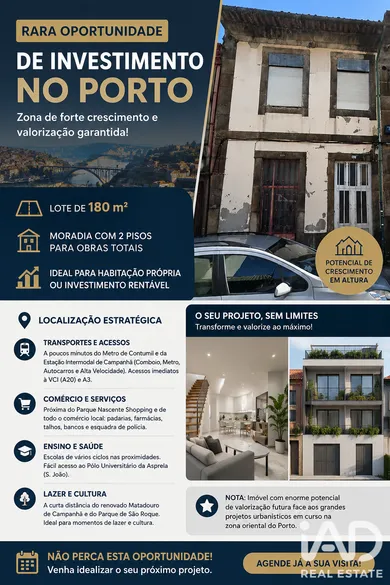 Casa/Moradia  em Porto