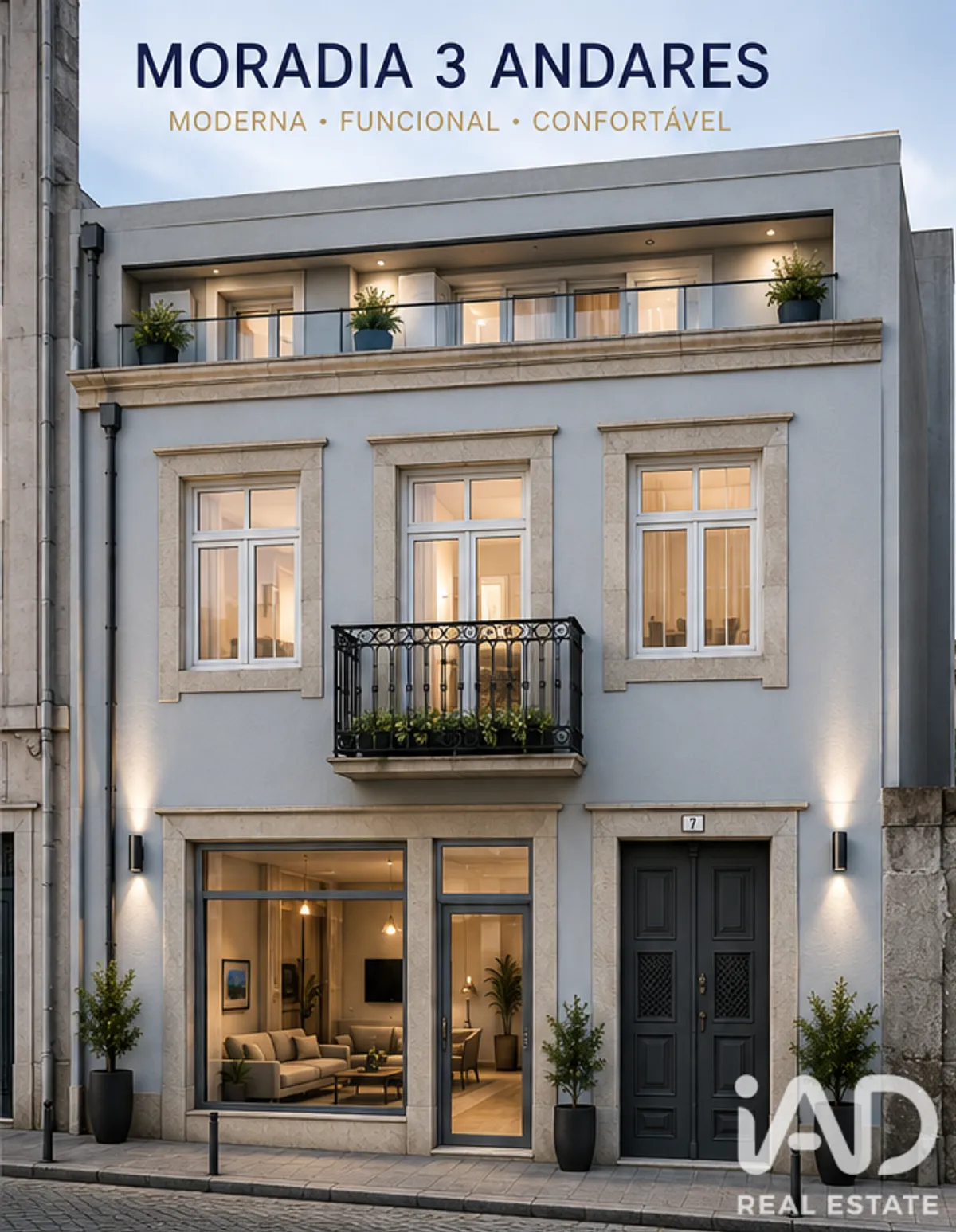Casa com espaço comercial de 408 m² em Póvoa de Varzim