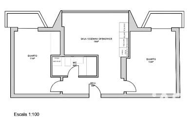 Apartamento T2 em Amadora