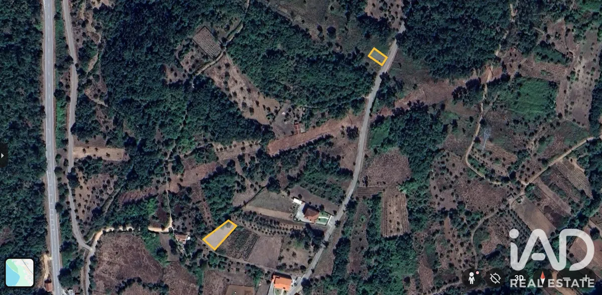 Terreno rústico de 730 m² em Cumeeira
