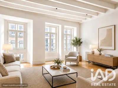 Fotografia 5 de Apartamento 1 quarto de 50 m² em Porto