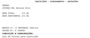 Building plot in Santa Iria de Azoia