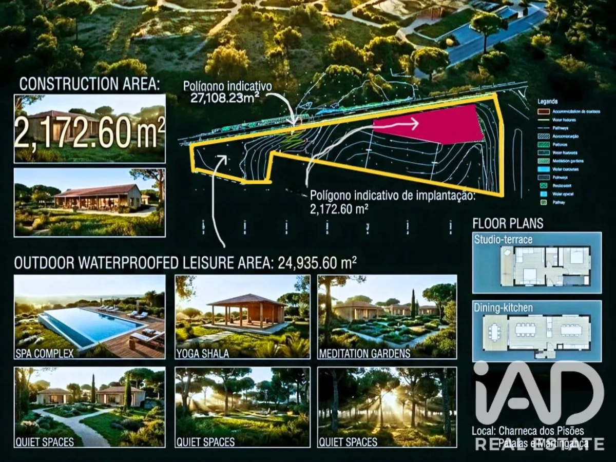 Terreno misto de 27 108 m² em Pataias