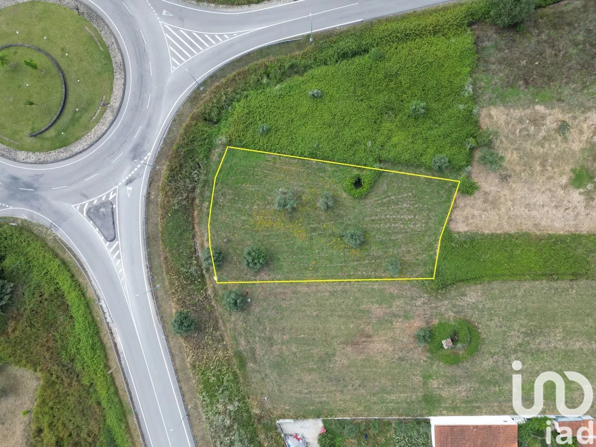 Terreno de 1840 m² em Miranda do Corvo