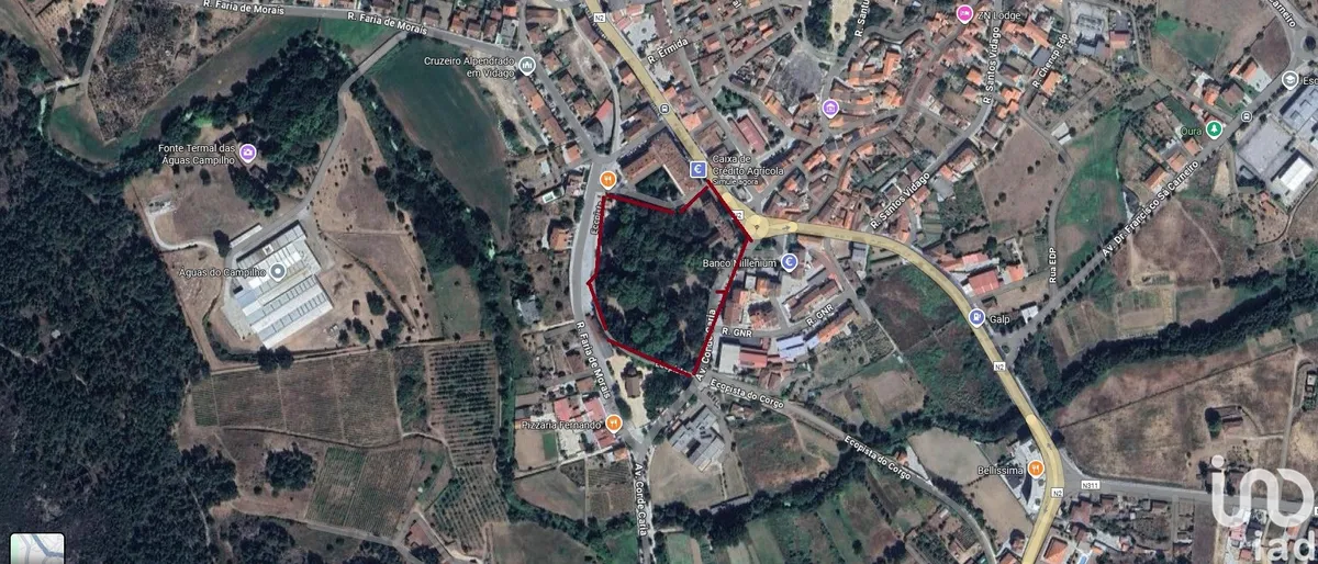 Terreno urbano de 14 937 m² em Vidago (Vidago, Arcossó, Selhariz E Vilarinho Das Paranheiras)