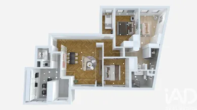 Apartamento T4 em Cedofeita, Santo Ildefonso, Sé, Miragaia, São Nicolau e Vitória
