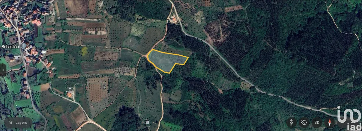 Terreno rústico de 7714 m² em São Miguel, Santa Eufémia e Rabaçal