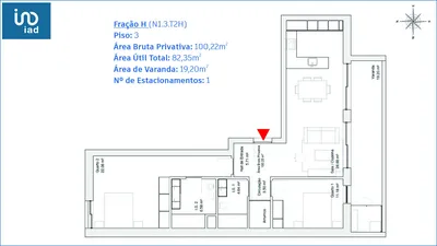 Fotografia 3 de Apartamento 2 quartos de 142 m² em Glória E Vera Cruz