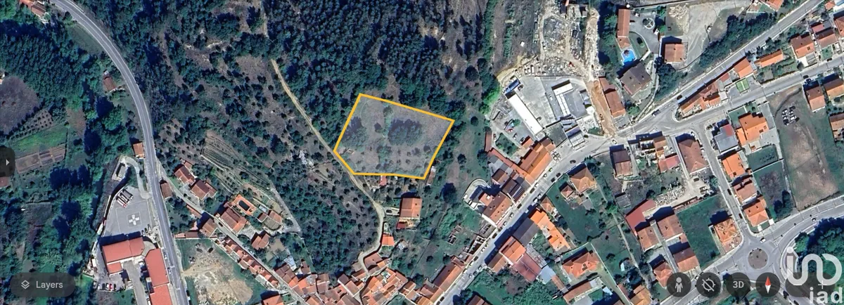Terreno urbano de 3860 m² em Miranda do Corvo
