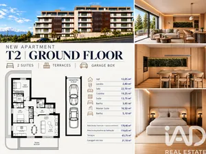 Appartement T2 à Gondomar (São Cosme), Valbom e Jovim