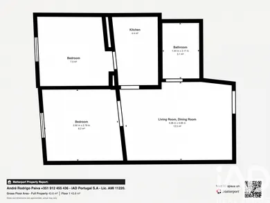 Apartamento T2 em Bonfim