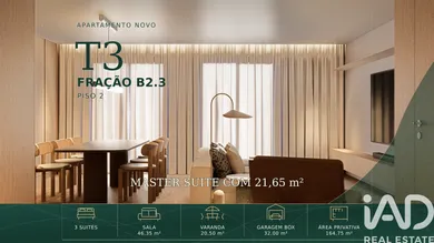 Apartamento T3 em Gondomar (São Cosme), Valbom e Jovim