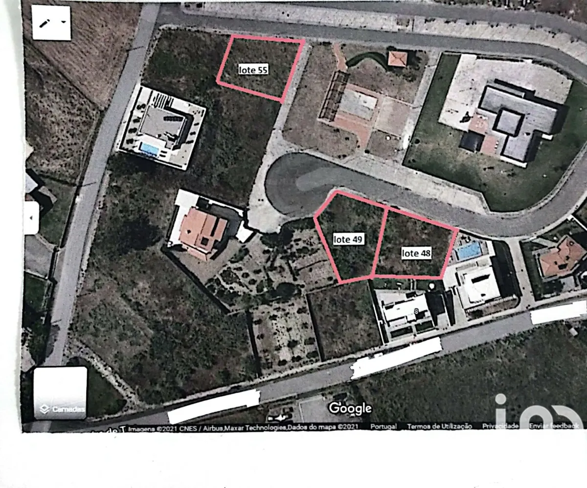 Terreno de 500 m² em Tornada e Salir do Porto