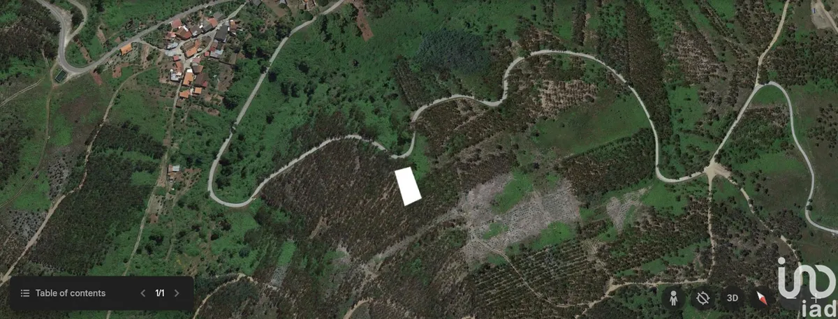 Terreno rústico de 800 m² em Aguda