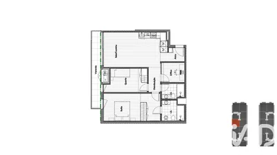 Fotografia 2 de Apartamento 2 quartos de 89 m² em Oliveira do Douro