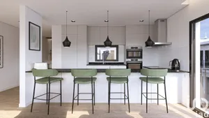 Apartment T1 at Palmeira de Faro e Curvos