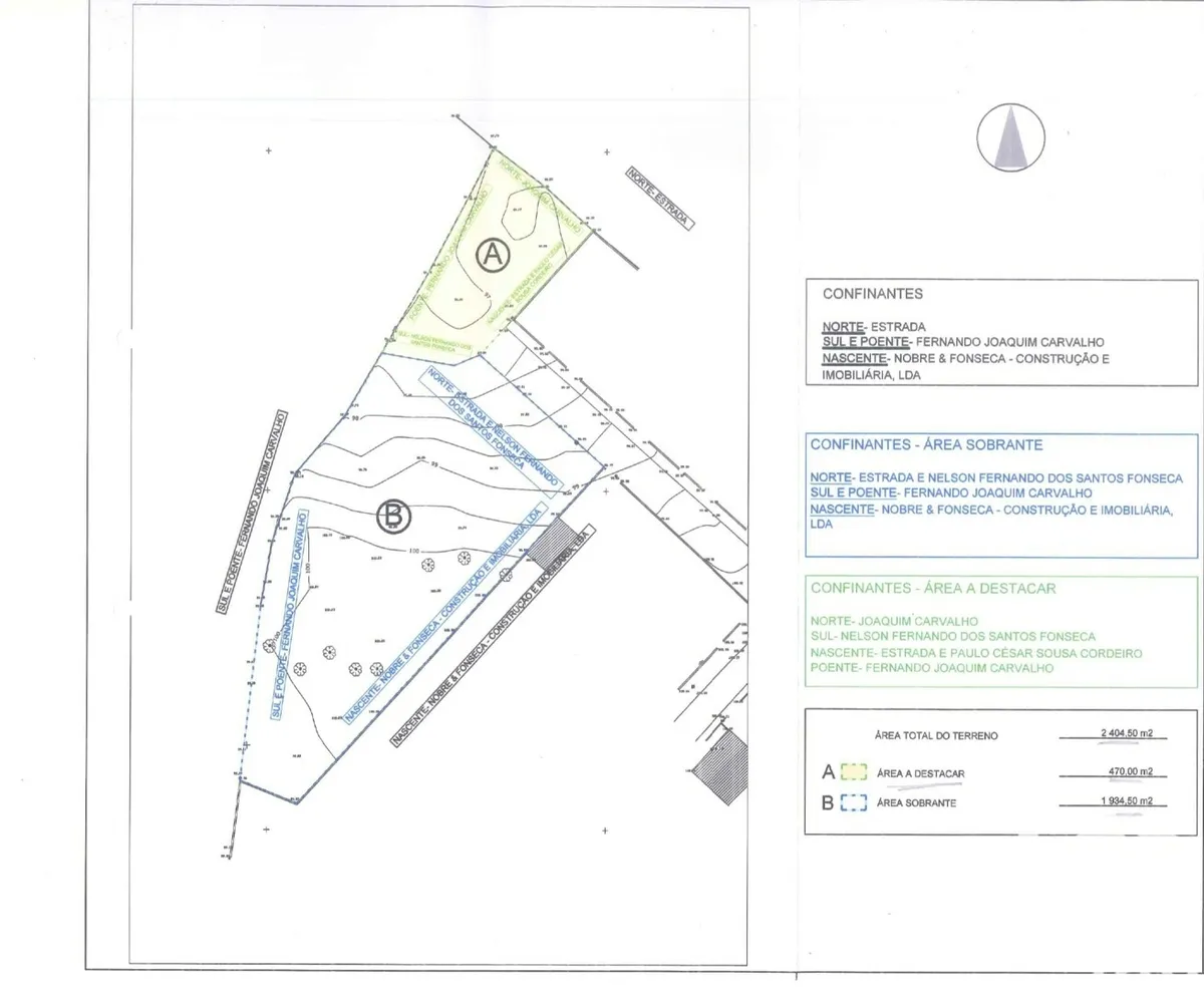 Terreno de 1934 m² em Aljubarrota