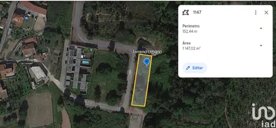 Fotografia 9 de Terreno urbano de 569 m² em Vale de Cambra