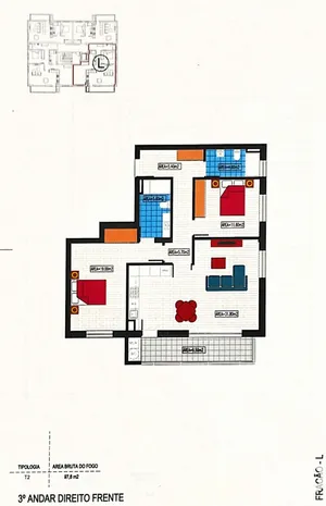 Apartamento T2 em Avanca