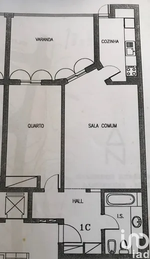 Apartamento T1 em Guia