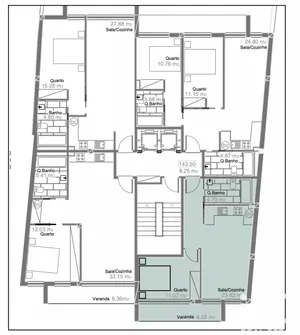 Apartamento T2 em Mafamude e Vilar do Paraíso