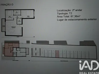 Fotografia 2 de Apartamento 2 quartos de 87 m² em Mafamude e Vilar do Paraíso