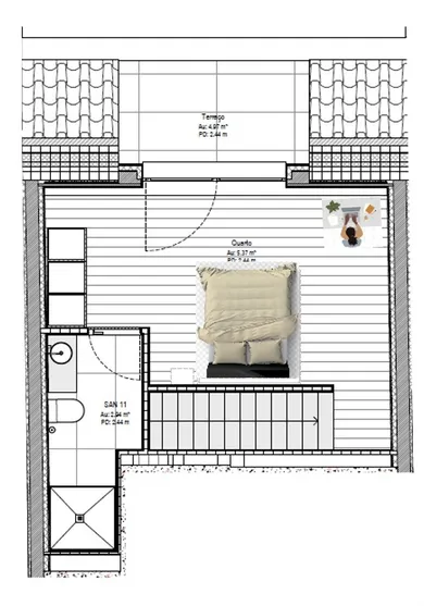Apartamento T1 em Santa Marinha E São Pedro Da Afurada