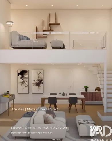 Apartment T3 in Algés, Linda-a-Velha e Cruz Quebrada-Dafundo