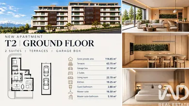 Apartamento T2 em Gondomar (São Cosme), Valbom e Jovim