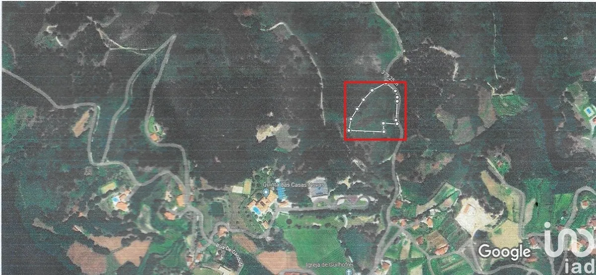 Terreno de 8200 m² em Guilhofrei