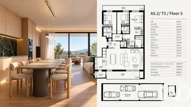 Apartamento T3 em Gondomar (São Cosme), Valbom e Jovim