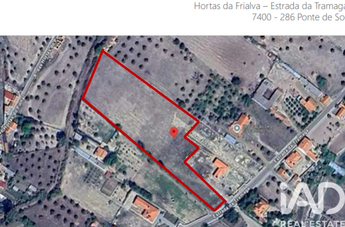 Terreno urbano de 11 630 m² em Ponte de Sor, Tramaga e Vale de Açor