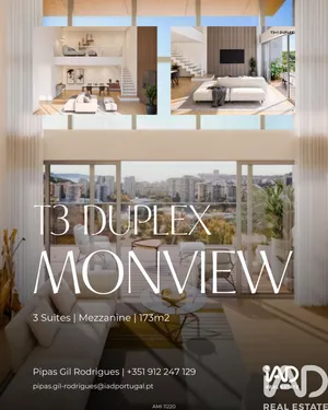 Apartment T3 in Algés, Linda-a-Velha e Cruz Quebrada-Dafundo