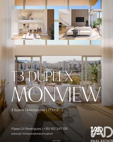Apartment T3 in Algés, Linda-a-Velha e Cruz Quebrada-Dafundo