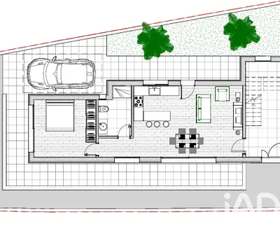 Fotografia 3 de Apartamento 1 quarto de 65 m² em Caniço