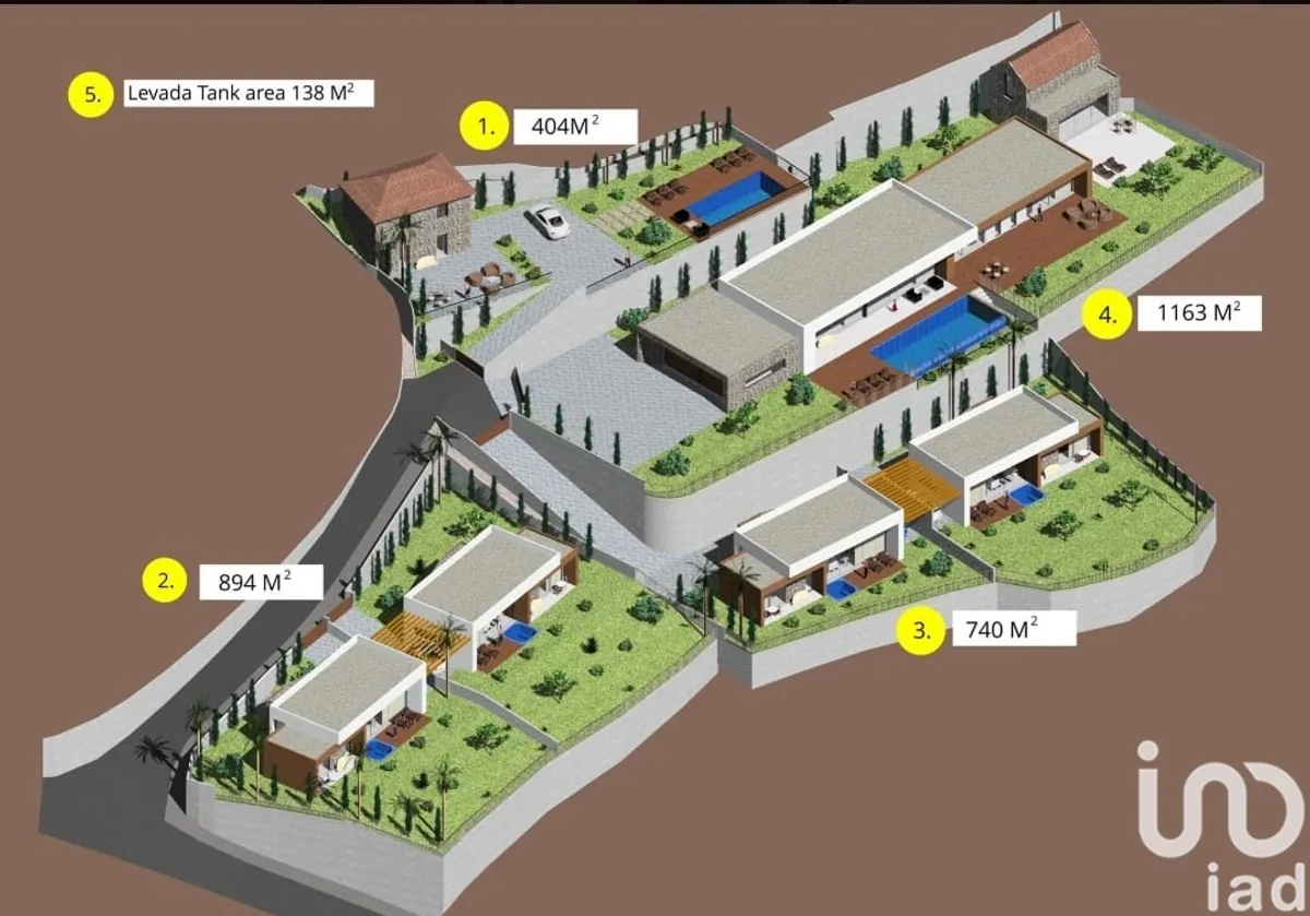 Terreno de 3339 m² em Canhas